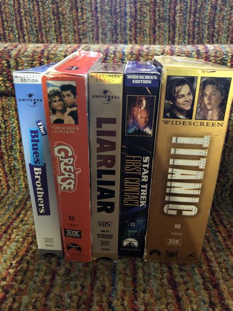 Widescreen VHS Collection : r/VHS