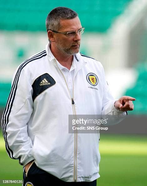 ROAD - EDINBURGH. Scotland manager Craig Levein News Photo - Getty Images