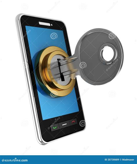 Locked Phone Royalty Free Stock Images - Image: 20730689