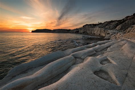 Scala Dei Turchi Sunset by PhotonPhotography -Viktor Lakics / 500px