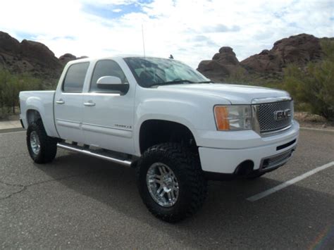 2008 GMC Sierra 1500 Denali AWD Crew Cab Lifted 1 Owner No Accident No ...