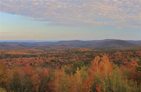 Southern Green Mountain Fall Foliage from Hogback Mountain Photograph ...