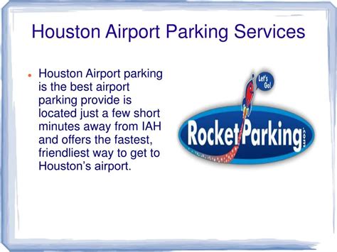 PPT - Airport Parking Houston PowerPoint Presentation, free download ...