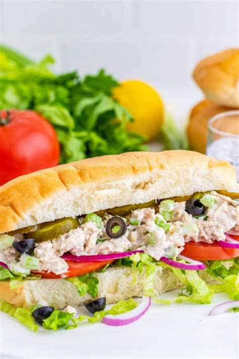 Best Subway Tuna Salad Sandwich - Kitchen Divas