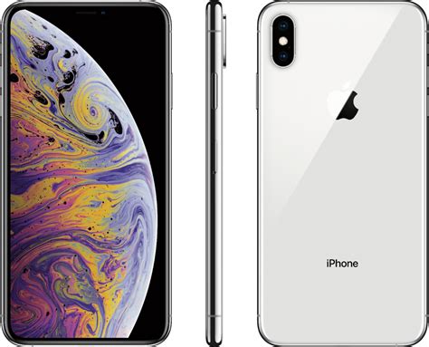 Apple iPhone XS Max 256GB Silver A Grade Refurbished Fully Unlocked ...