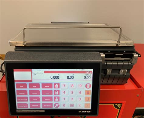 BIZERA XC 100 MEAT DELI SEAFOOD PRODUCE SCALE WITH 3 IN 1 PRINTER | Vision Equipment