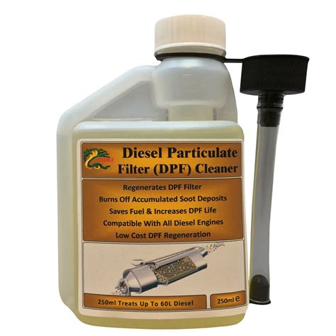 DPF Diesel particulate filter cleaning additives