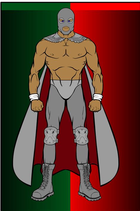 Silver Mask as El Santo by TheDeadstroke on DeviantArt