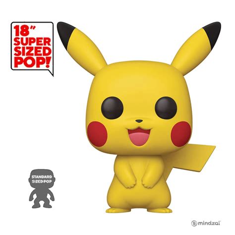 Pikachu 18 Inch POP Figure by Funko - Mindzai Toy Shop