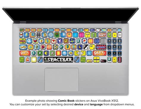 Comic Book Laptop Keyboard Stickers | Keyboard stickers, Laptop keyboard stickers, Laptop keyboard