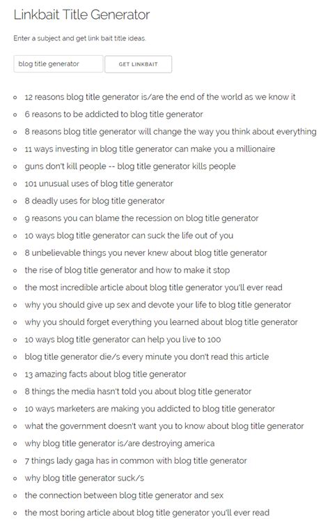 20 Catchy Blog Title Generator for Articles 2020 [++ CTR & Traffic ...