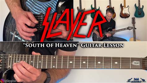 Slayer - South of Heaven Guitar Lesson - YouTube