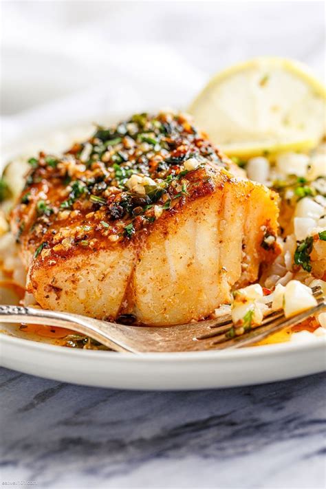 Lemon Garlic Butter Baked Cod Fillets | Baked cod, Fish recipes, Cod fillet recipes