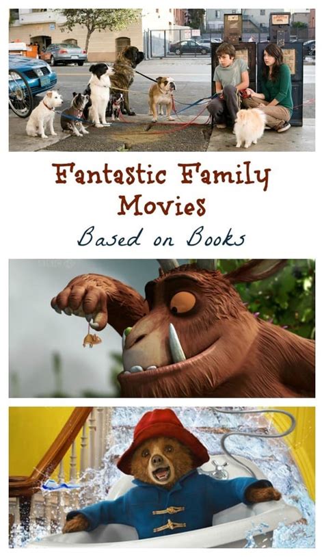 Good Family Movies Based on Books in Jul 2023 - OurFamilyWorld.com