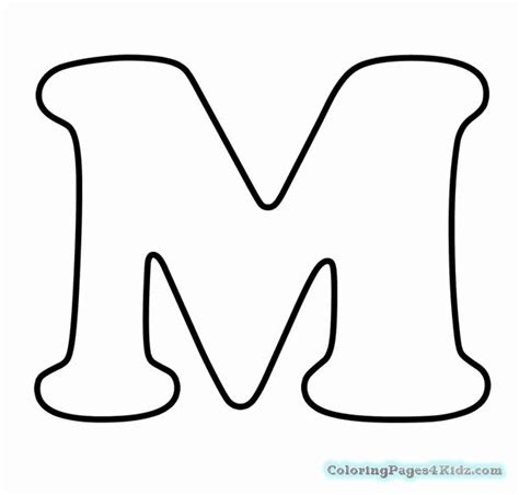 Coloring Page Letter M Lovely Letter M Coloring Pages Free Detailed Adults | Alphabet coloring ...