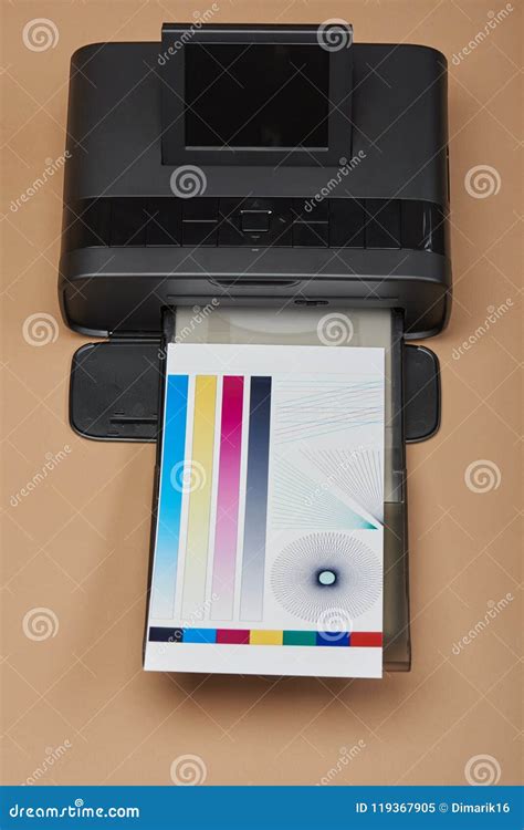 Color Management of Home Printer Stock Image - Image of calibration, publishing: 119367905