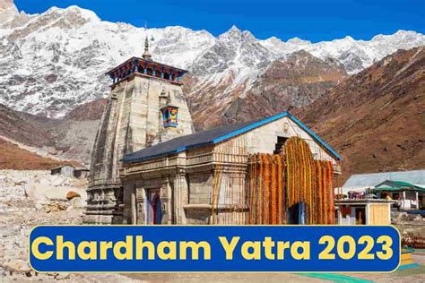 Chardham Yatra 2023 Registration, Dates, Schedule, and Certificate Download - Haryana Jobs