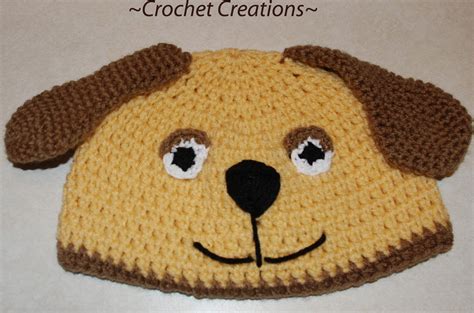 Amy's Crochet Creative Creations: How to Crochet a Puppy Dog Hat Pattern