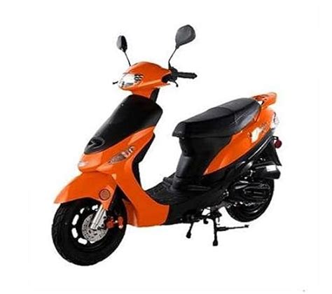 50cc Gas Street Legal Scooter TaoTao ATM50-A1 - Orange in Dubai - UAE | Whizz Vehicles