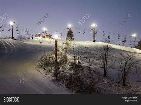 Night Skiing Fun Image & Photo (Free Trial) | Bigstock