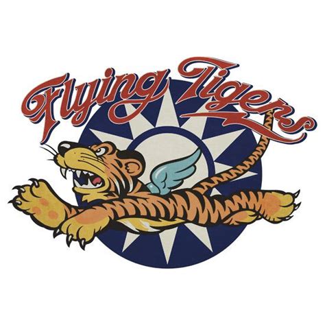 Flying Tigers Vintage Insignia by LibertyManiacs | Aircraft art, Nose art, Wwii bomber