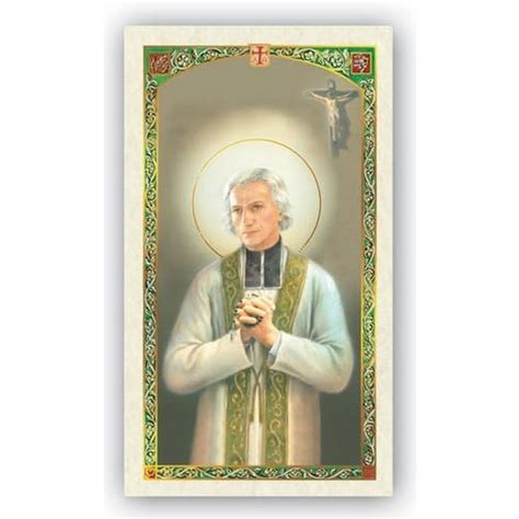 St. John Vianney Laminated Prayer Card | The Catholic Company