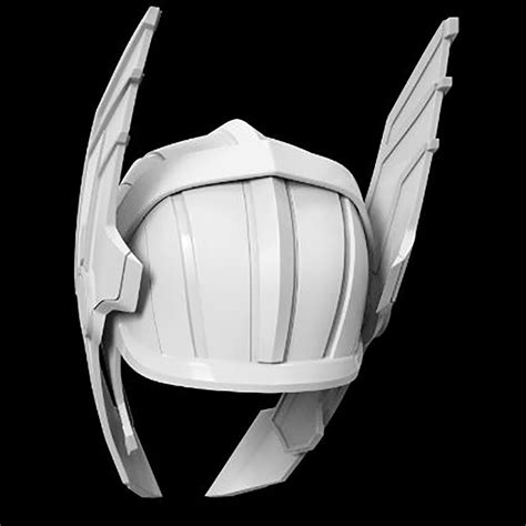 Thor Ragnarok Casco Modelo 3D Listo para Imprimir STL