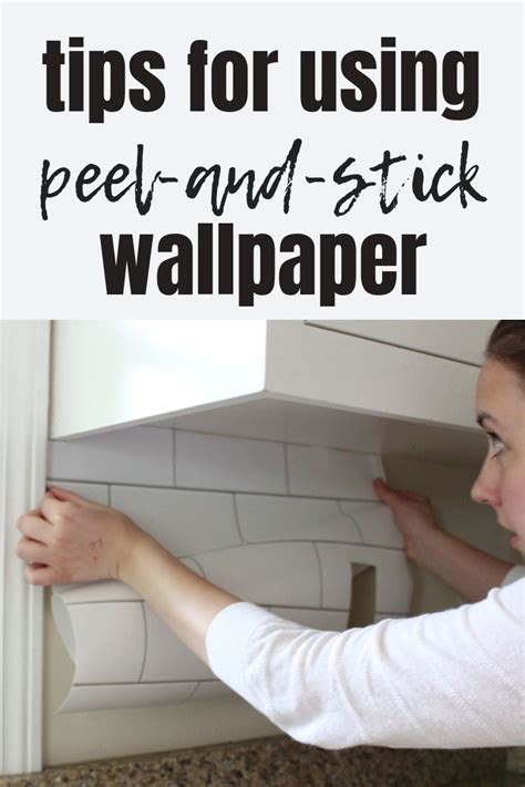 Tips for Using Peel and Stick Wallpaper | Peel and stick wallpaper, Temporary wallpaper, Ship ...