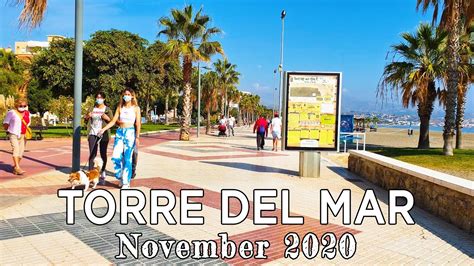 Torre del Mar - Walking Tour in November 2020, Malaga, Costa del Sol ...