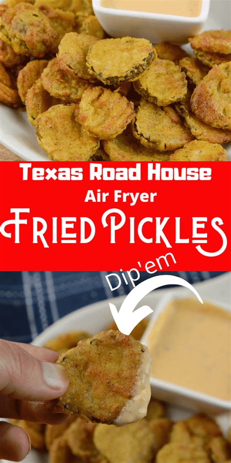Air Fryer Fried Pickles Texas Road House Copy Cat is one of my favorites! This is a T… | Air ...