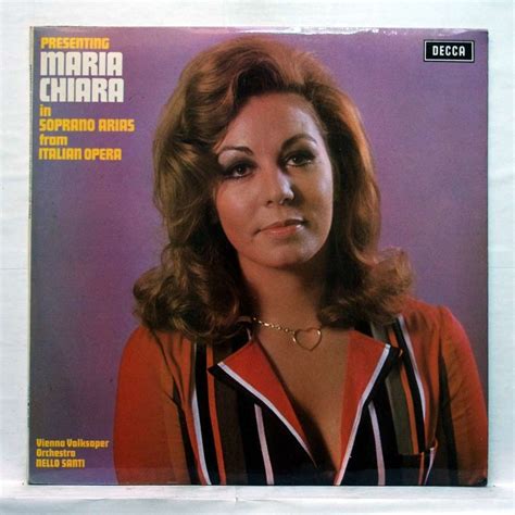 Maria chiara in soprano arias from italian opera by Maria Chiara, LP with elyseeclassic - Ref ...