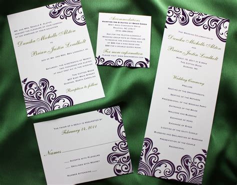 32+ Inspired Photo of Damask Wedding Invitations - regiosfera.com