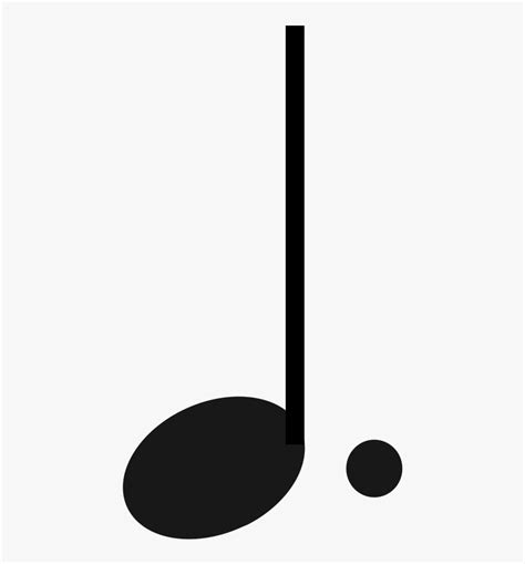 Dotted Quarter Note Symbol