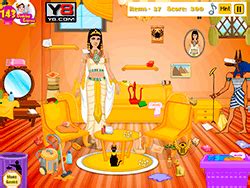 Queen Cleopatra Room Cleaning Game - MyGames.com - Play fun free my games.