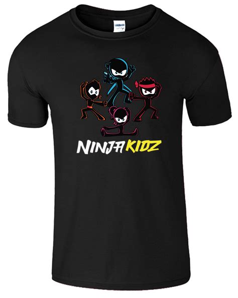 2021 New Ninja Kidz Tv Gaming Kids T Shirt Boys Girls Inspired | Etsy