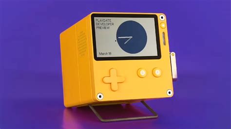 Handheld Retro Console ‘Playdate’ Gets New Features, Games, and a Pre ...