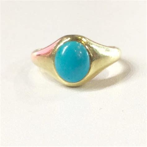 Turquoise Gold Ring | DB Gems