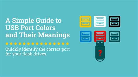 A Simple Guide to USB Port Colors and Their Meanings