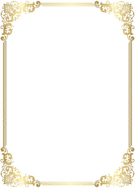 Border Sijil Kosong Png Certificate Borders Templates Free Gold Frame | The Best Porn Website