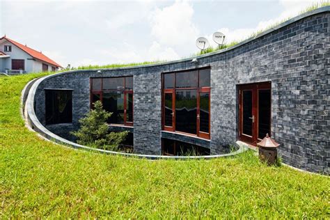 Bildresultat för house grass roof | Eco house design, Green ...