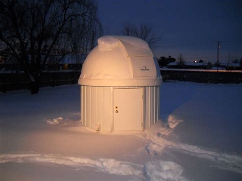 Dome snow load - Observatories - Cloudy Nights