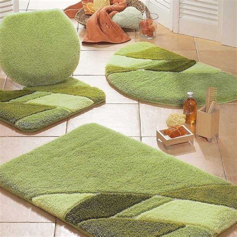 Lime Green Bath Rugs For Master Bathroom Floor Plans | Bathroom rug sets, Green bathroom rugs ...