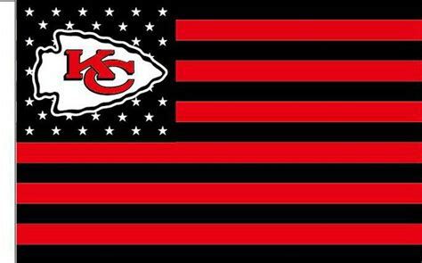 Chiefs Kingdom flag | Kansas city chiefs cheerleaders, Kansas city chiefs logo, Kansas city ...