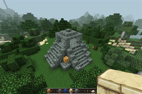 aztec temple Minecraft Map