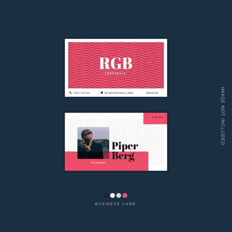 Creative Business card design 549158 Vector Art at Vecteezy