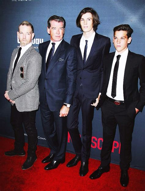 Dylan Brosnan | Pierce brosnan, Celebrity families, James bond outfits