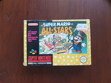 Super Mario All-Stars SNES (411212532) ᐈ Köp på Tradera