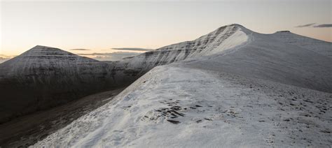 First Snow Sunrise on Pen y Fan 17th January 2019