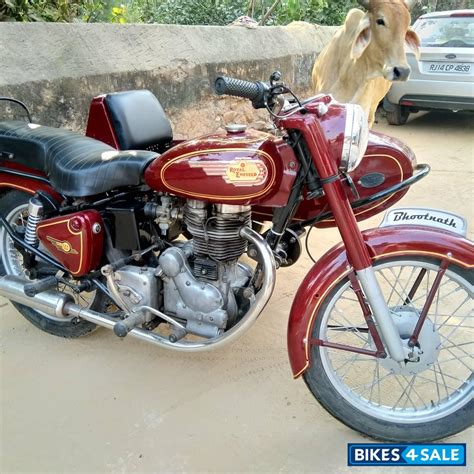 Used 1966 model Royal Enfield Bullet Standard 350 for sale in Jaipur. ID 301759. Maroon colour ...