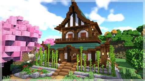 Minecraft: How to Build an Ultimate Japanese House | Japanese House Tuto... in 2020 | Minecraft ...